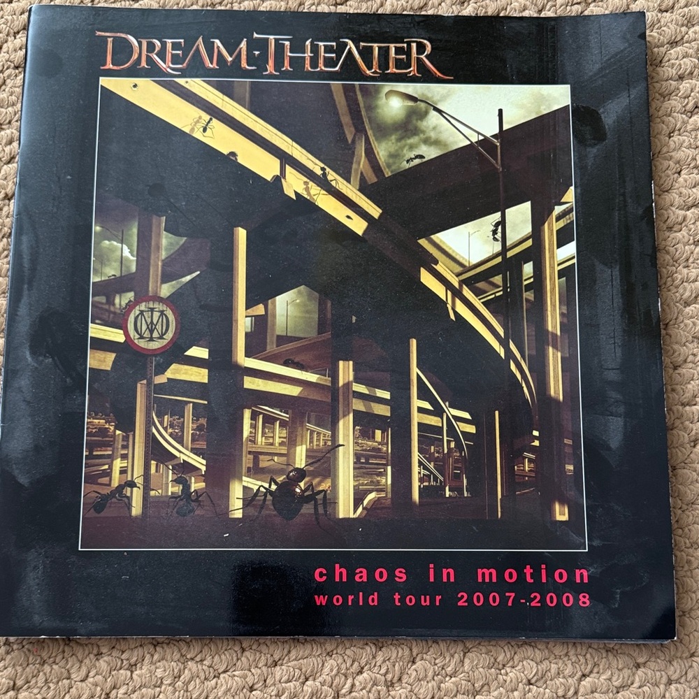 Dream Theater Chaos in Motion Tour Poster